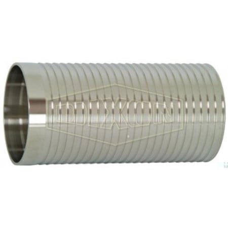 Dixon Long Weld Hose Adapter, 4 in, 316L SS, Domestic 14WHRL-R400